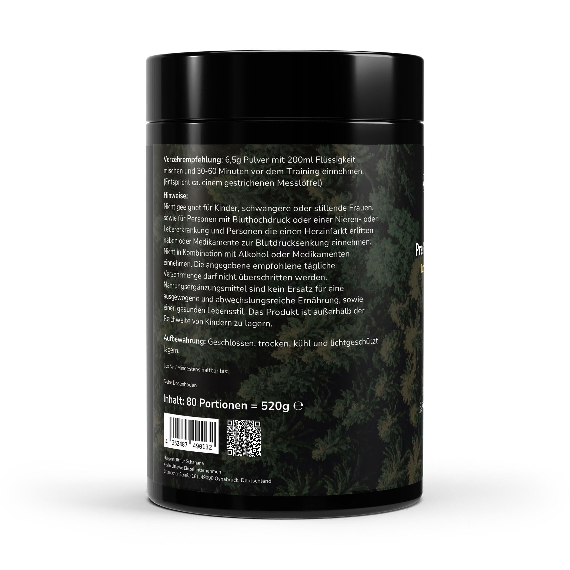 #Pre-Workout Booster Tutti Frutti