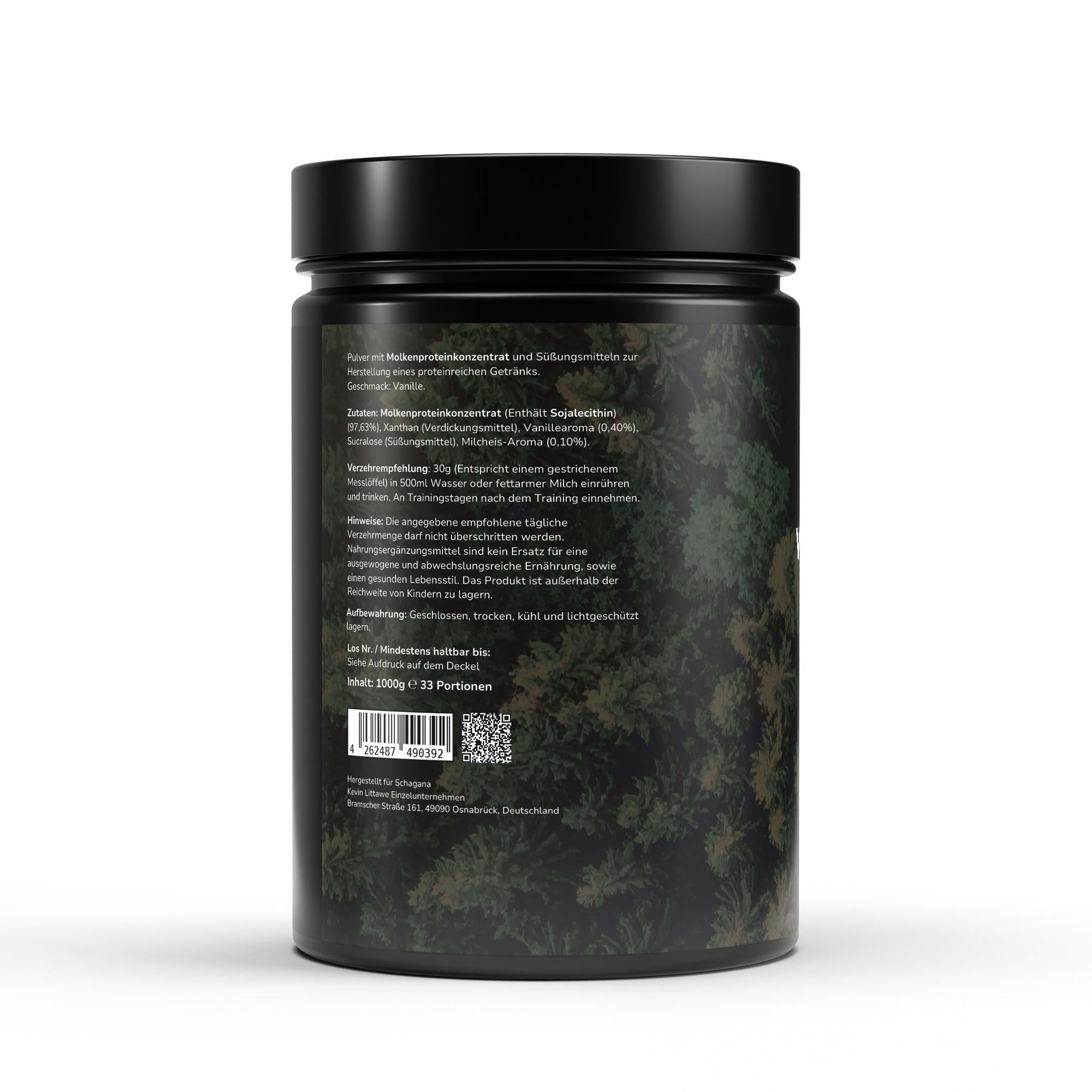 #Premium Whey Protein Vanille