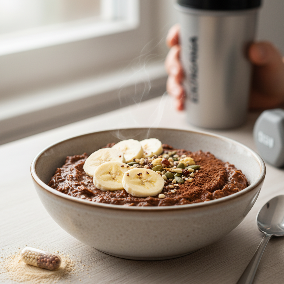 Protein-Haferflocken für Sport & Muskelaufbau