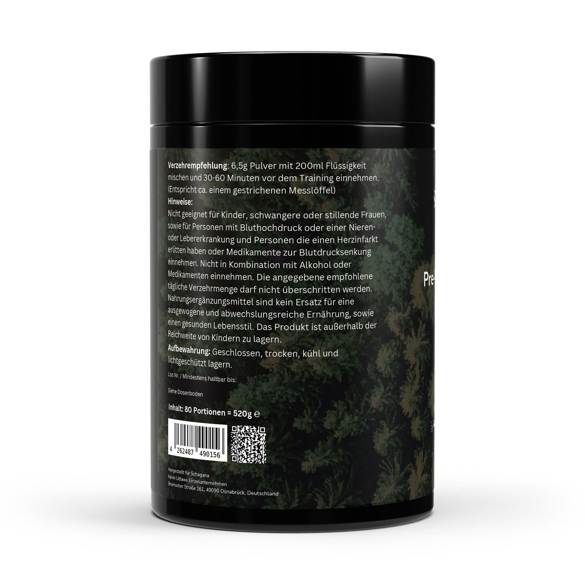 #Pre-Workout Booster Apfel