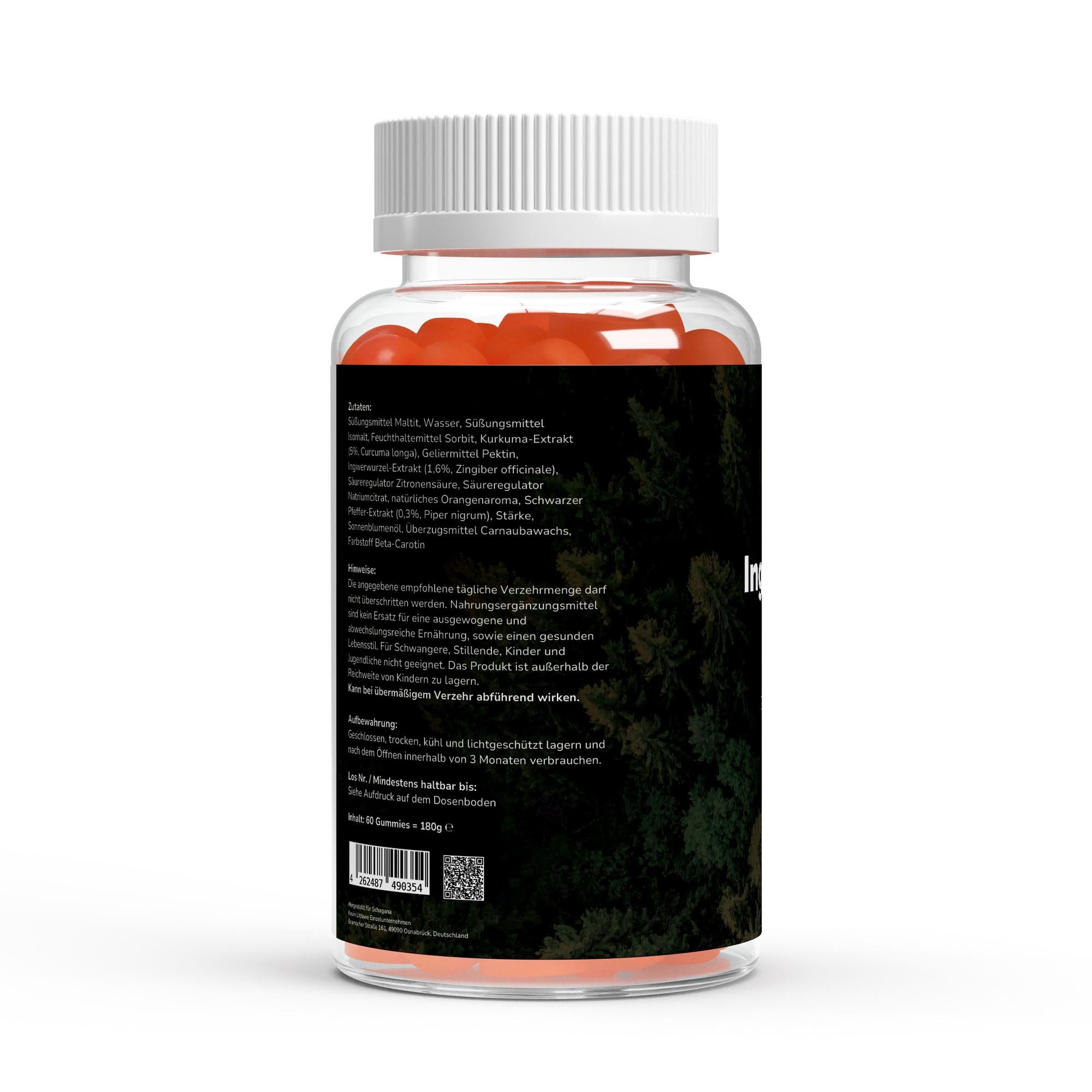 #Kurkuma + Ingwer + Schwarzer Pfeffer Gummies