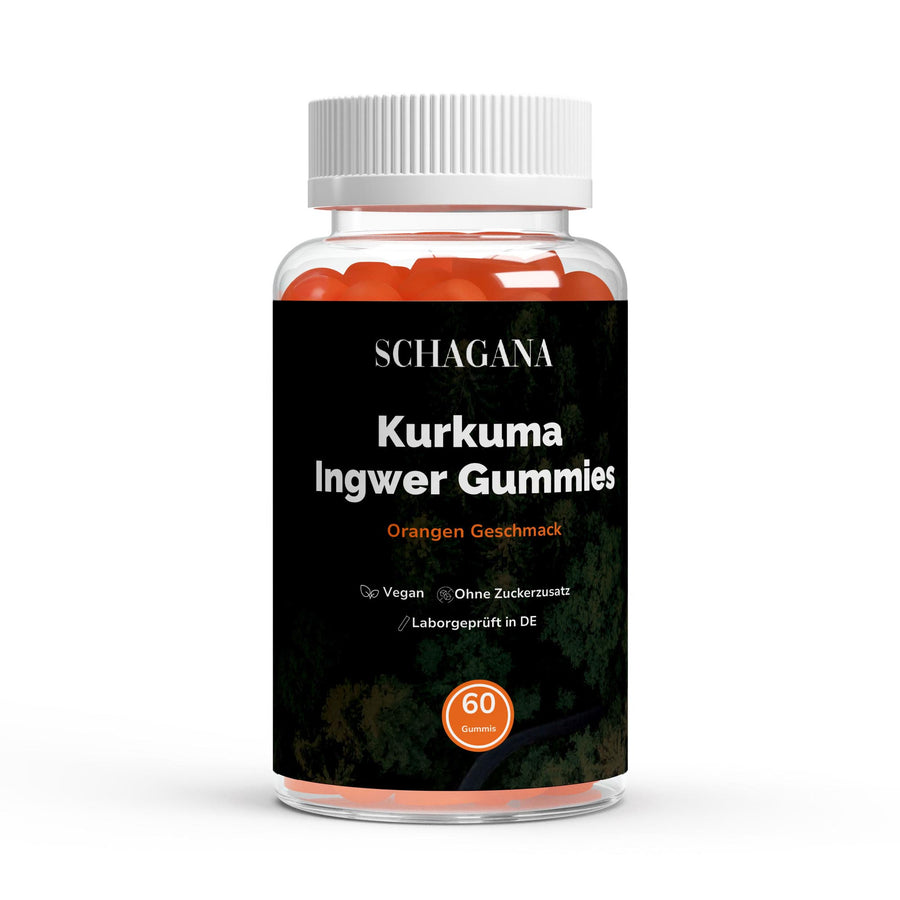 Kurkuma + Ingwer + Schwarzer Pfeffer Gummies