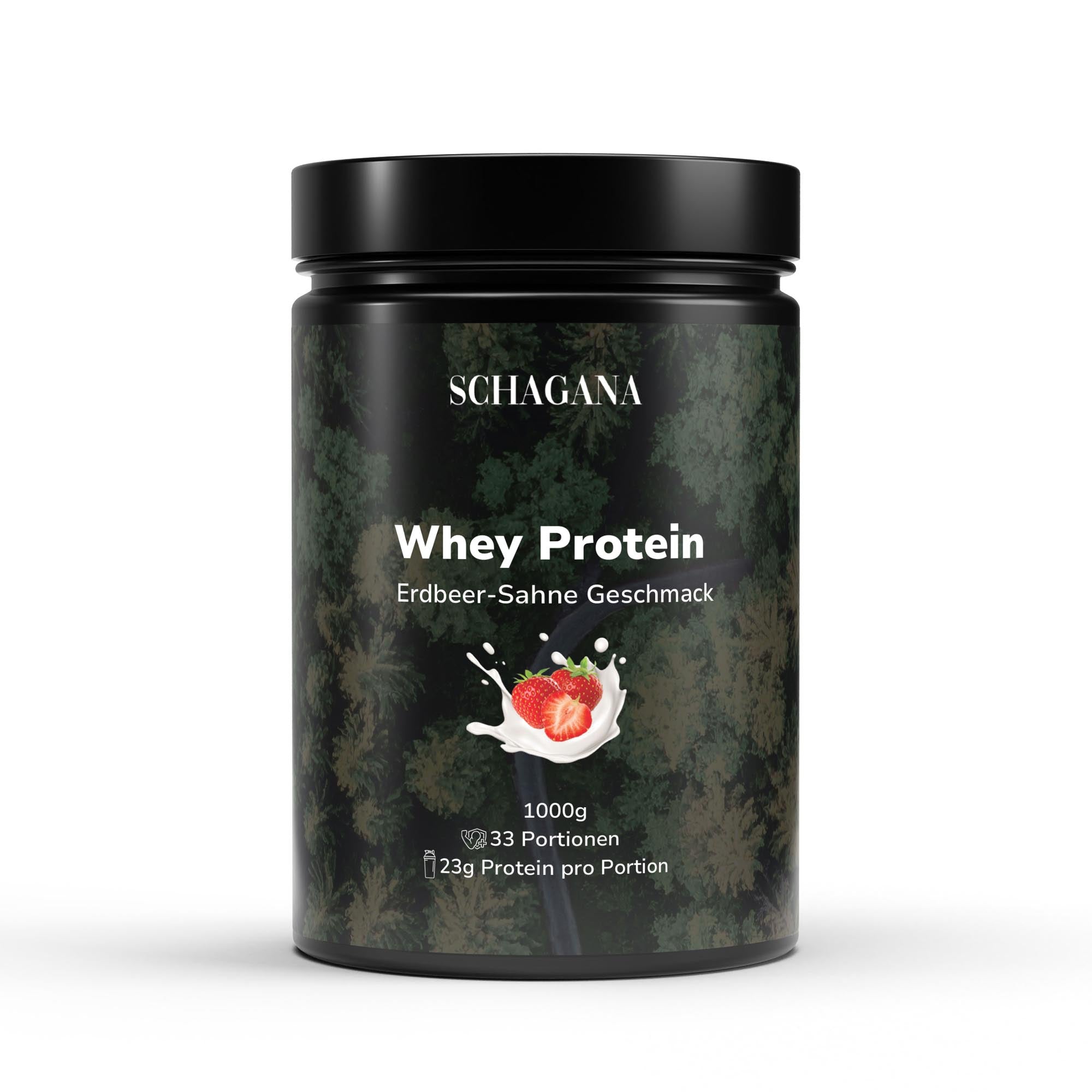 #Premium Whey Protein Erdbeere