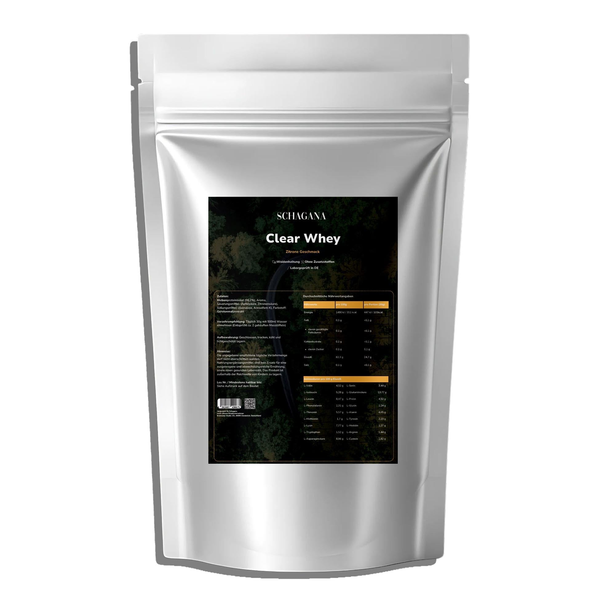 #Clear_Whey_protein_Eistee_Zitrone